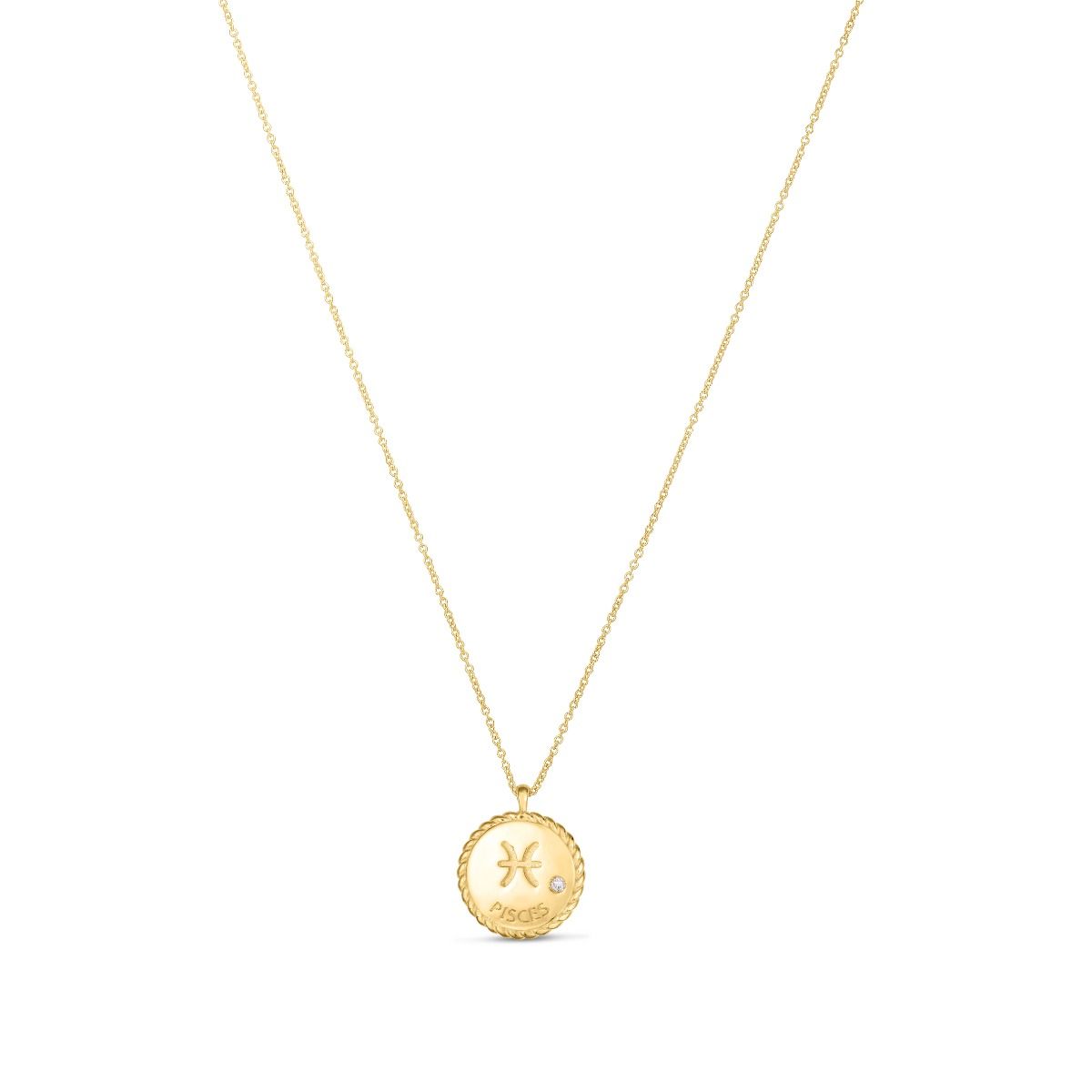 Gold Zodiac Pendant | the10 jewelry