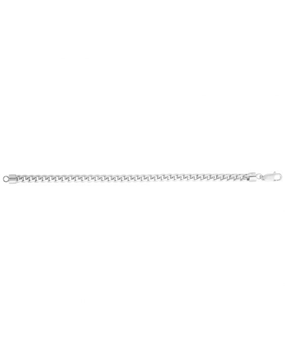 Royal Chain Silver Bar Fringe Choker AGRC13415-18, Graham Jewelers