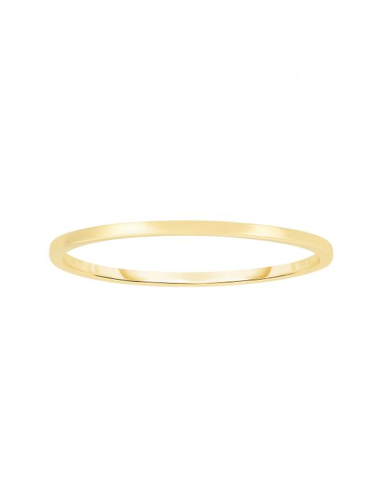 14k Solid Gold Purity Chain Ring – by charlotte