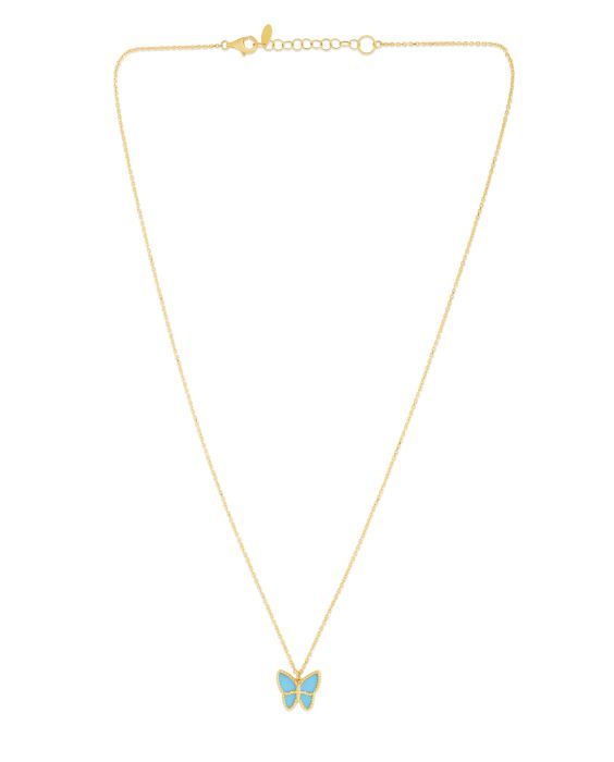 New 2 Tone 14k Gold hotsell Special Mom With butterfly Pendant