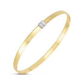 Omega Men's 18K Gold Cuff Bracelet