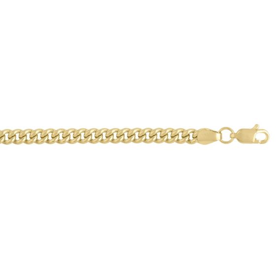 lgr120 14K Gold 4.1mm Light Gourmette Chain | Royal Chain Group