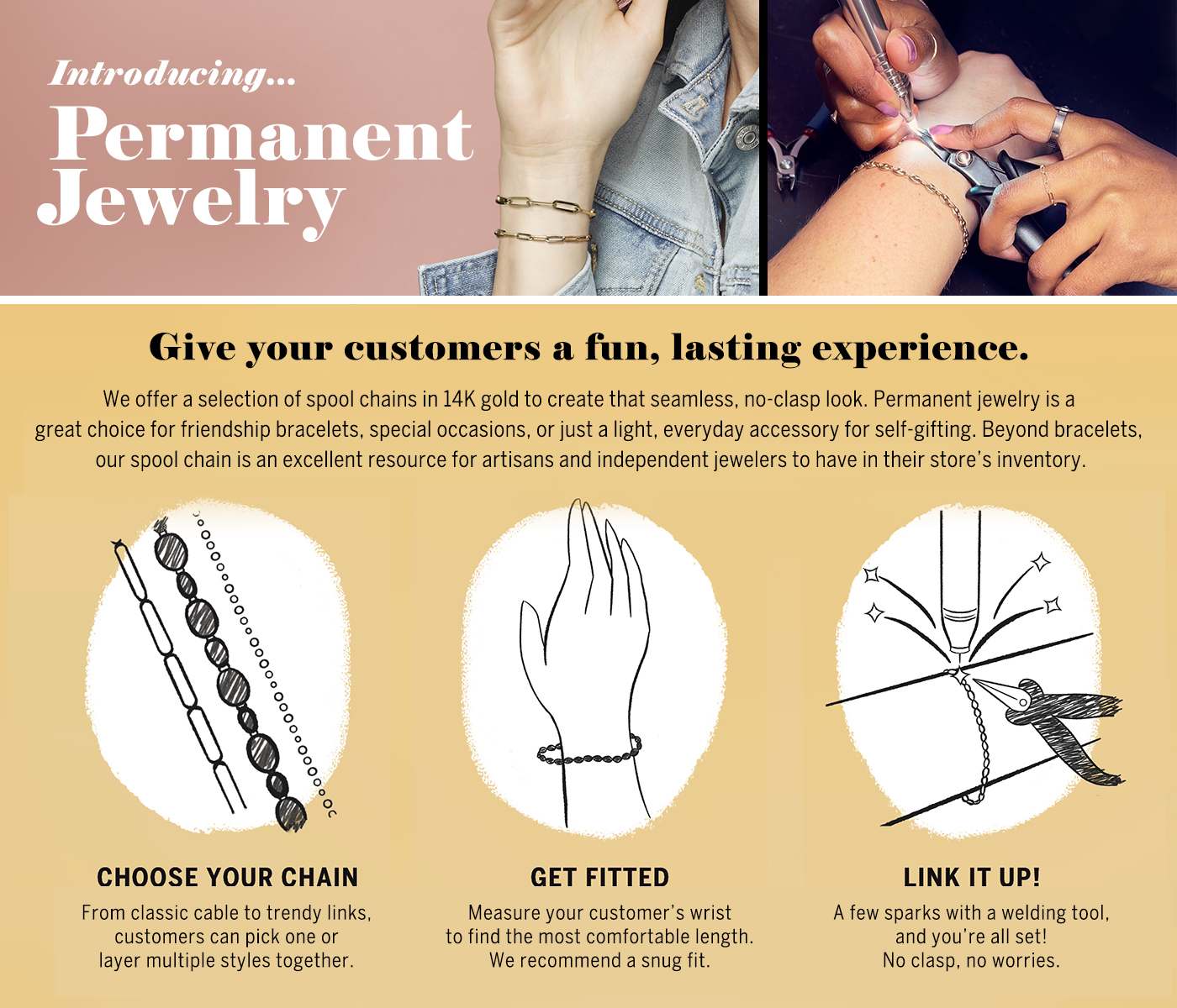 Permanent Jewelry Royal Chain Group